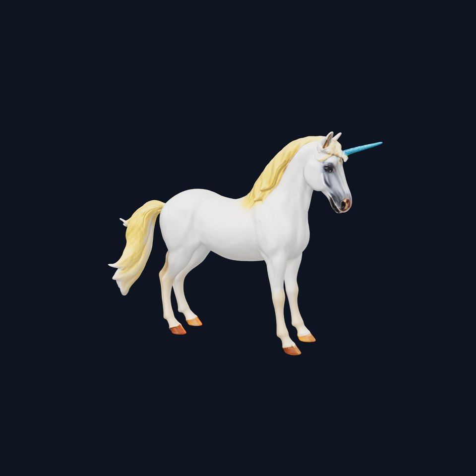 Majestic Unicorn D Model Pack